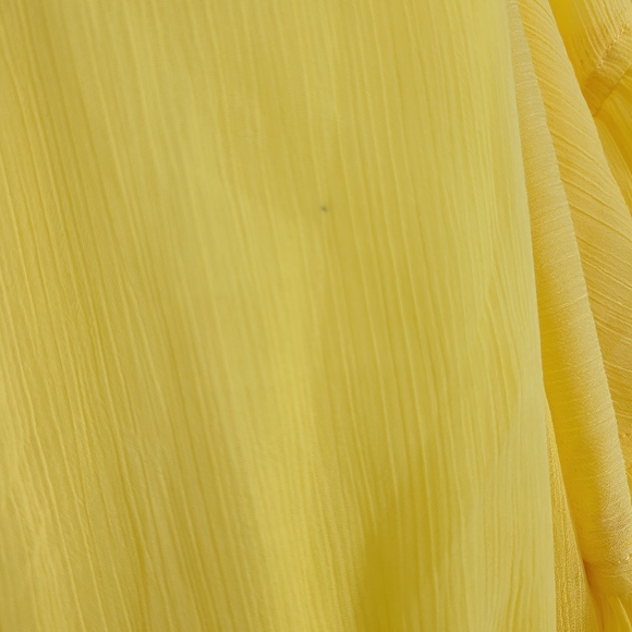 Endless Rose Revolve Yellow Ruffle Romper M new - Picture 8 of 12